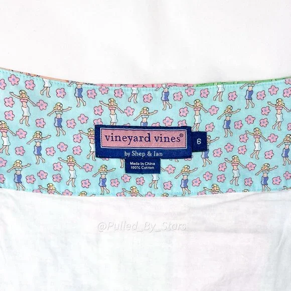 VINEYARD VINES Colorful Pastel Summertime Patchwork A-Line Skirt - Size 6 - EUC! - Picture 12 of 14